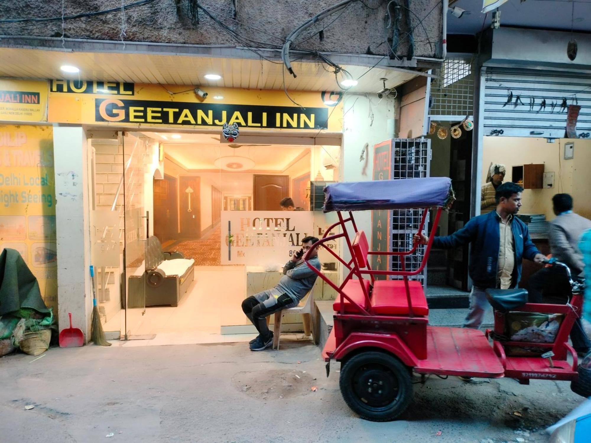 Hotel Geetanjali Inn Nowe Delhi Zewnętrze zdjęcie